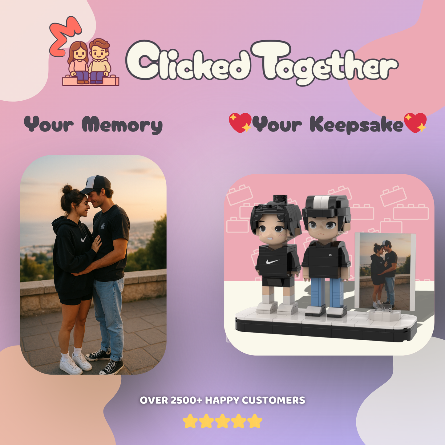 Clicket - The Custom Pet Brick Figure