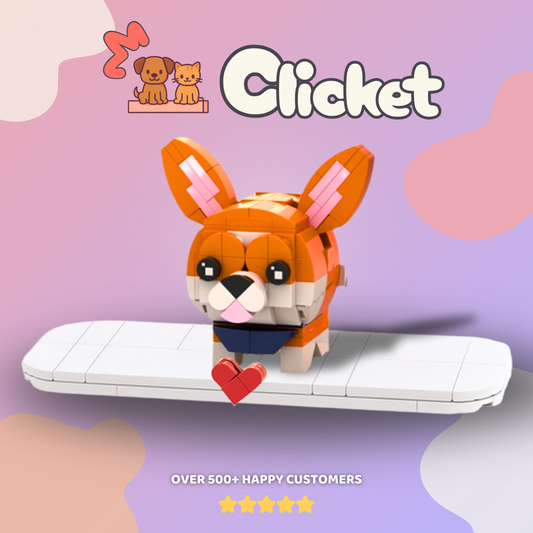 Clicket - The Custom Pet Brick Figure