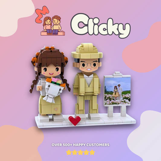 Clicky - The Custom Brick Figure